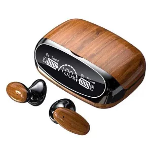 Wood Earphones Waterproof Bluetooth 5.2v