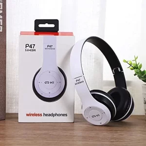 P47 Wireless Bluetooth Headphone Best For Gaming and Music