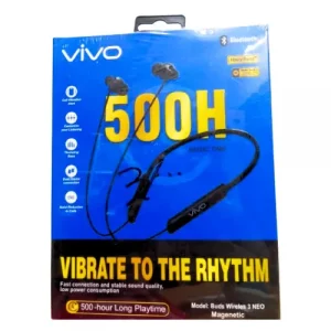 Vivo Buds Wireless 3 NEO Magnetic - 500H Long Playtime Bluetooth Headset