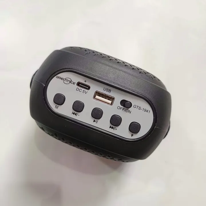 GTS 1941 Bluetooth Speaker | GTS 1941 3 Inch পোর্টেবল ওয়্যারলেস ব্লুটুথ স্পিকার - Image 3