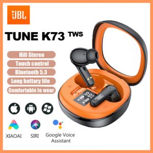 JBL LIVE K73 TWS Earphones Bluetooth 5.3 True Wireless Earbuds Smart Sport Earbuds Stereo Noise Canceling Bluetooth Headphones