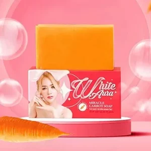 White Aura Miracle Carrot Soap 160G