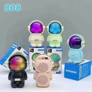 Redwingy 808 Metal Small Wireless Peaker Mini Cute Mobile Phone Subwoofer Portable Audio Powerful Sound Box Home Soundbar