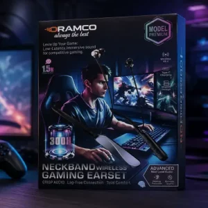 ORAMCO Premium Wireless Gaming Neckband (Bluetooth 5.4)