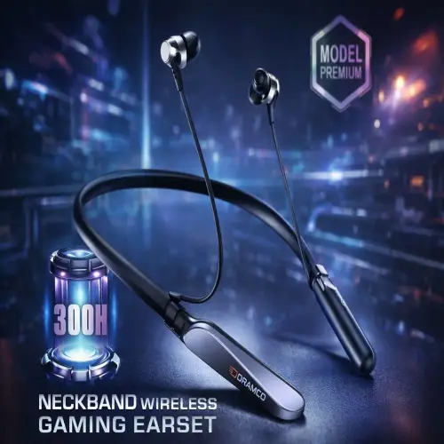 ORAMCO Premium Wireless Gaming Neckband (Bluetooth 5.4) - Image 4