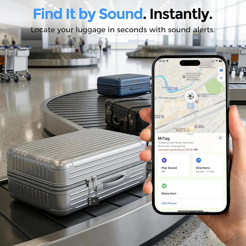 MiLi Smart TSA Luggage Lock with Bluetooth Tracker - Image 3