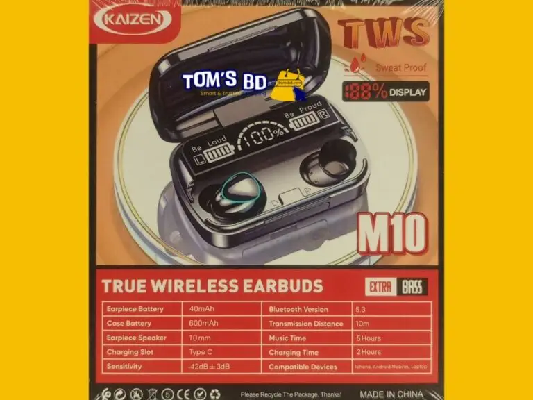 Kaizen M10 Extra Bass TWS Earbuds - Image 2