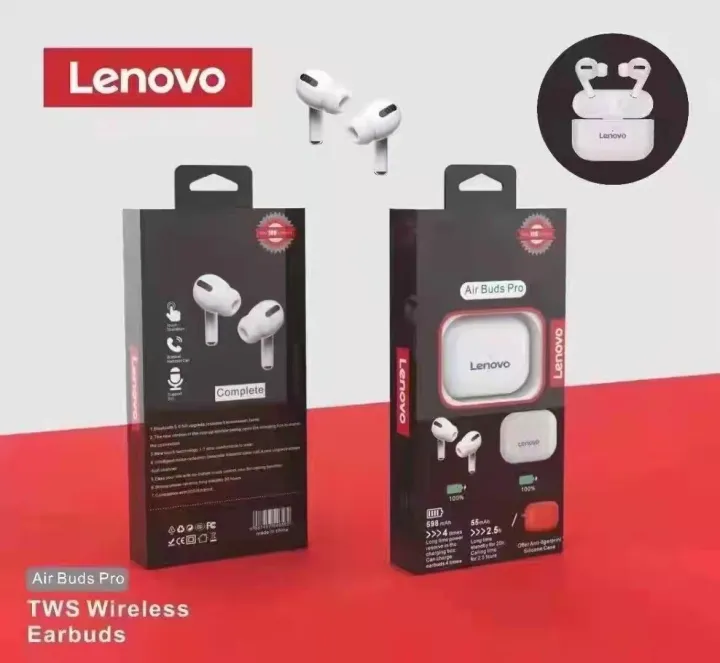 Buds Lenovo Livepods Airpods_Pro Wireless Bluetooth Tws Headset Earbuds Earphones - Bluetooth Headphone-Multicolor