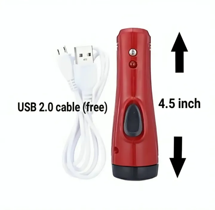Rechargeable LED Flashlight Torch - SD 8670 - Includes 18650 Battery for Long-Lasting Use - Image 2