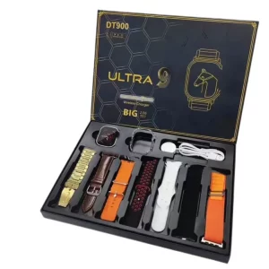 DT900 Ultra Best Multi Strap smart watch 2.06 Inch Big Screen 49mm Sport 7 in 1 Smart Watches