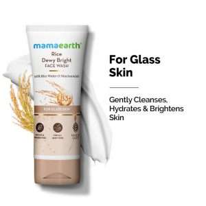 Mamaearth Rice Face Wash for Glass Skin - 100ml